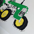Green Vintage Tractor