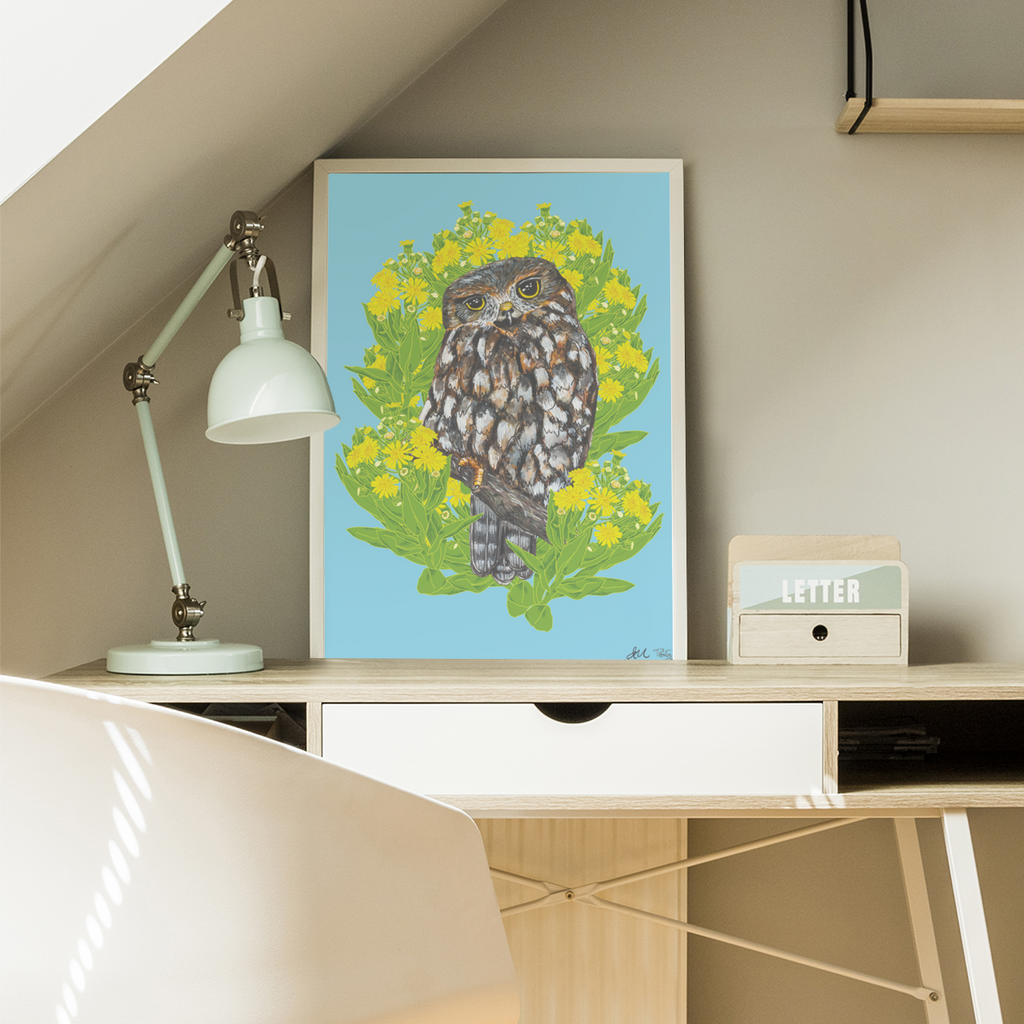 Ruru + Rautini, Penny+Lesh Collab, art prints